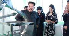 Kuzey Kore Lideri Kim Jong'un Eşi, Fabrika Açılışında Görüntülendi