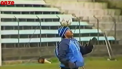 Les entraînements légendaires de Maradona