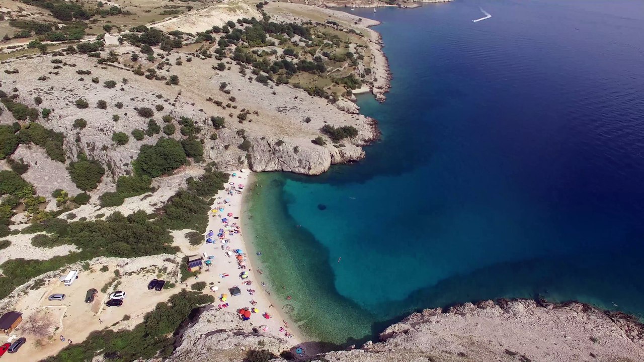 Zala beach, Stara Baška, Croatia
