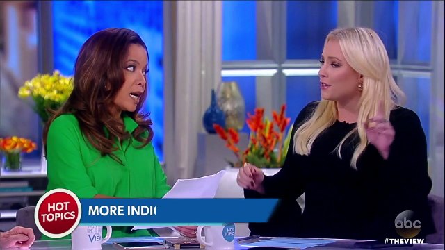 Fight breaks out on 'The View' when Meghan McCain tries to tout Clinton conspiracy: 'Hillary Clinton wasn't just indicte