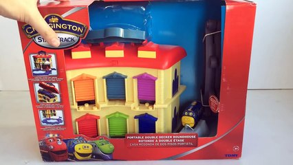 Chuggington Portable Double Decker Roundhouse Tomy Unboxing Demo Review Keiths
