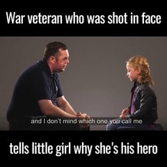 Heroes come in all shapes and sizes. This is such a powerful exchange. (Help for Heroes Official)