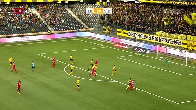 Young Boys 5:1 Sion (Swiss Super League 29 October 2017)