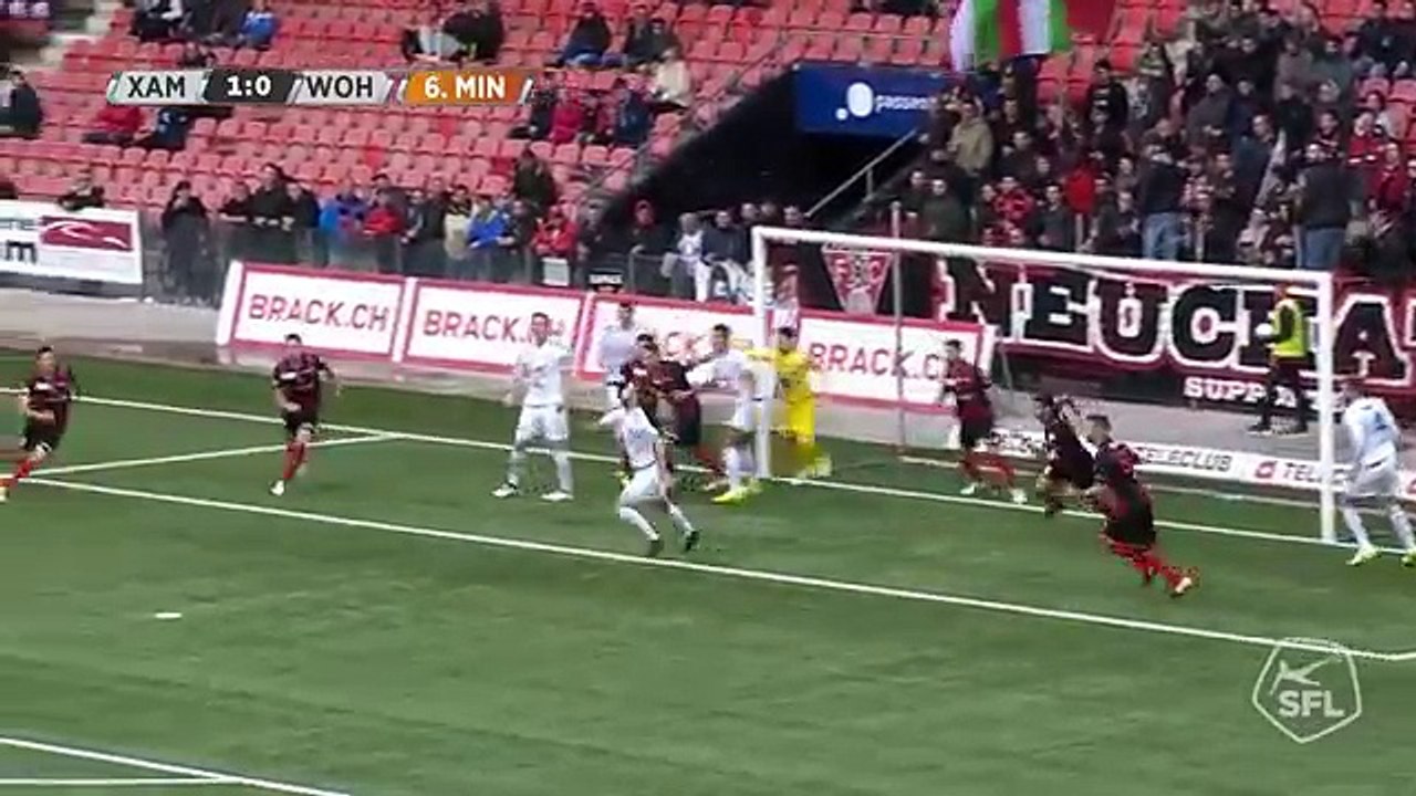 Xamax 4:2 Wohlen (Swiss Challenge League. 29 October 2017)