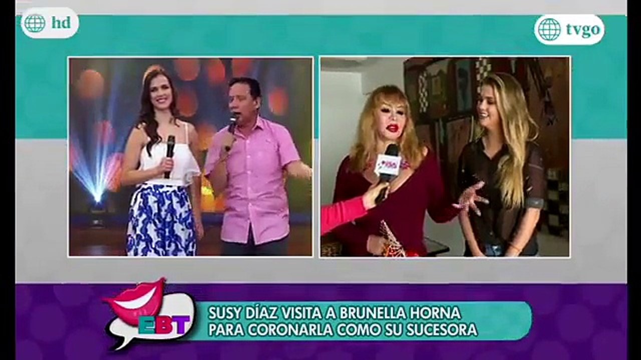 Susy Díaz coronó a su sucesora oficial
