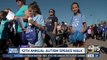 Walkers gather for the 12th Annual Autism Speaks Walk