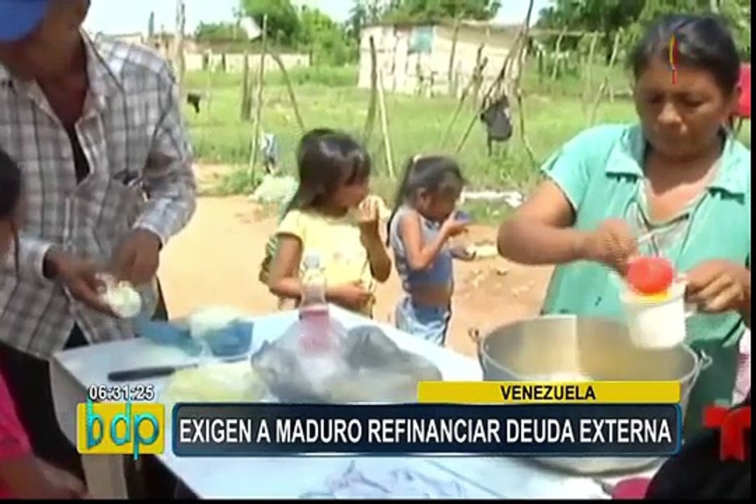 Venezuela: exigen a Maduro refinanciar la deuda externa