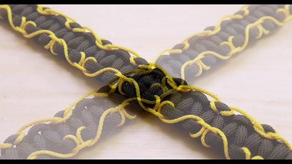 Stitched paracord bracelet- fancy or musical?