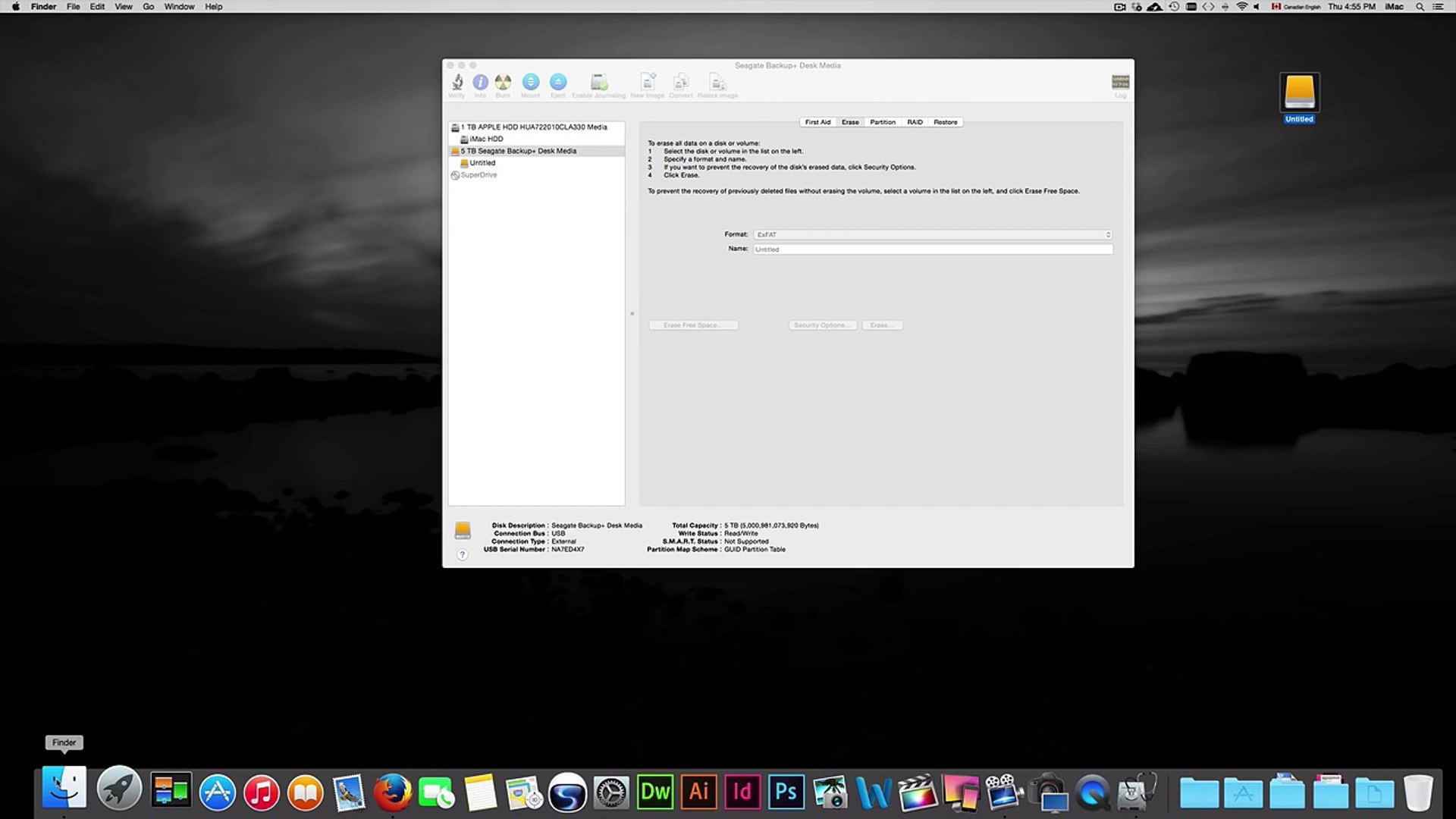 Toshiba external hard drive update