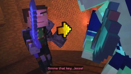 Aiden vs Lizzie | Minecraft Story Mode