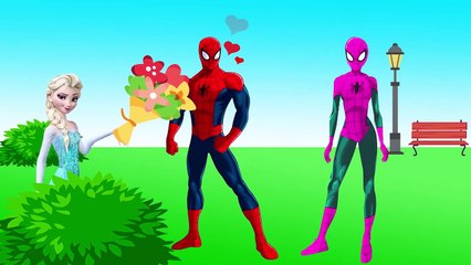 Spiderman vs Elsa Funny Pranks Collection 11 - Hulk and Elsa Pranks to Spiderman at Gym