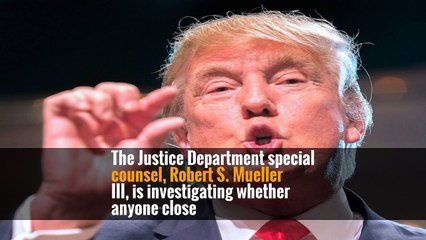 Trump Unworried About What Former Aides Will Tell Mueller, Lawyer Says
