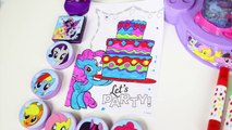 My Little Pony DIY Stamp Art Studio Glitter Globe Design Pony Apparel MLP Toys!B2cutecupcakes
