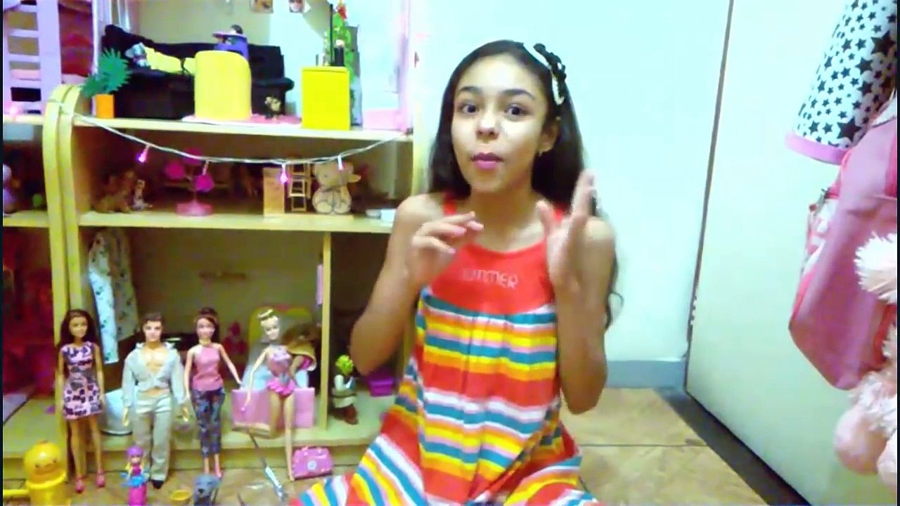 Nova boneca barbie e meus novos brinquedos