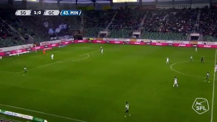 Sankt Gallen 1:1 Grasshoppers  (Swiss Super League 29 October 2017)