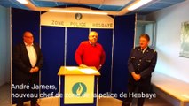 Prestation de serment du nouveau chef de corps de Hesbaye