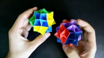 Origami: Spike Ball - Instruções em português PT BR