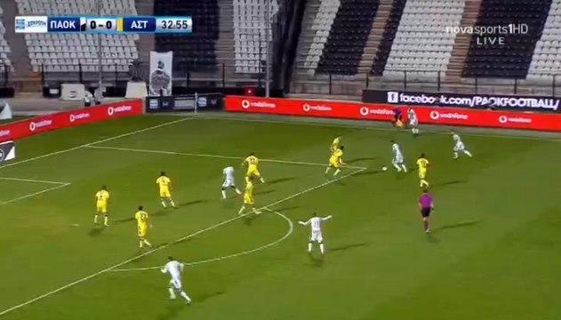 Maurício Goal HD - PAOK 1-0 Asteras Tripolis 30.10.2017
