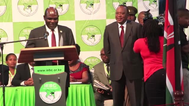 Kenya'da Mevcut Devlet Başkanı Uhuru Kenyatta Yeniden Seçildi