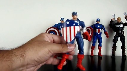 CAPITÁN AMÉRICA: TOP 10 Figuras escala 6 línea Marvel Legends.