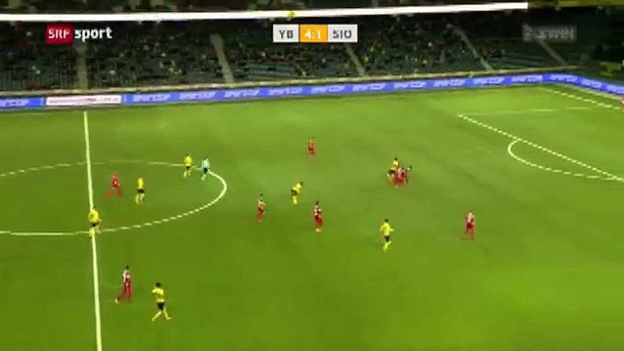Young Boys 5:1 Sion (Swiss Super League 29 October 2017)