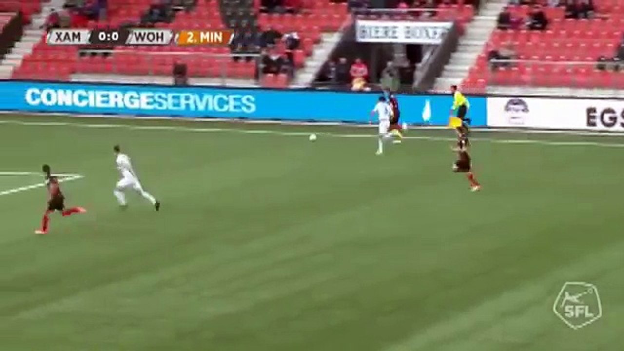 Xamax 1:0 Wohlen (Swiss Challenge League. 29 October 2017)