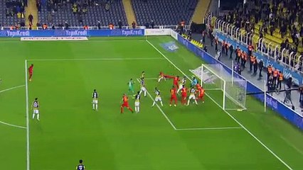 Asamoah Gyan  Goal HD - Fenerbahce	3-3	Kayserispor 30.10.2017