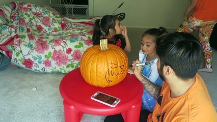 PUMPKIN CARVING WITH THE FAMILY!!!