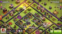 Post Update TH8 Farming for Loot in Gold League! Town Hall 8 Mass Hog attacks | Clash of Clans