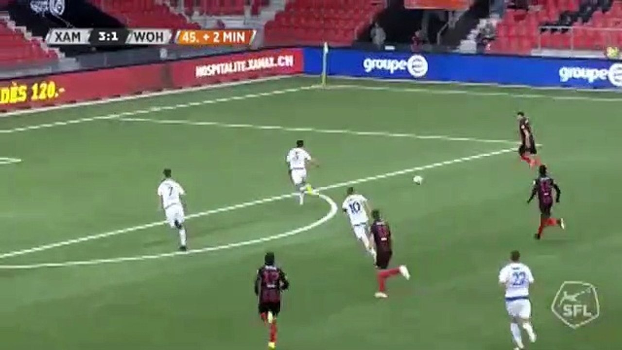 Xamax 4:1 Wohlen (Swiss Challenge League. 29 October 2017)