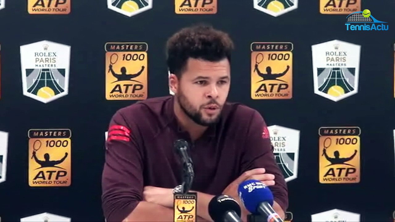 Rolex Paris Masters 2017 - Jo-Wilfried Tsonga : "Jouer David Goffin à Bercy, peut-être pas la dernière de la saison"