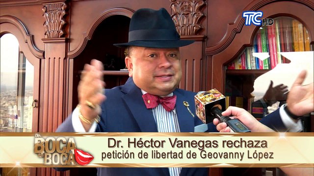 Dr. Héctor Vanegas rechaza petición de libertad de Geovanny López