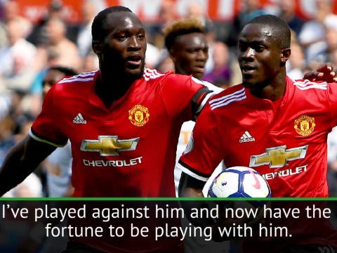 Bailly pleased to be playing with Lukaku