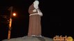 Empresário constrói praça com estátua de Frei Damião em Cajazeiras e local vira ponto de peregrinação