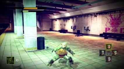 Teenage Mutant Ninja Turtles Out of the Shadows Walkthrough Part 3 Chapter - 1 [HD] XBOX360 XBLA