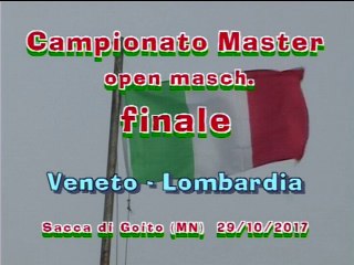 VENETO - LOMBARDIA    Finale Master open masch. 2017