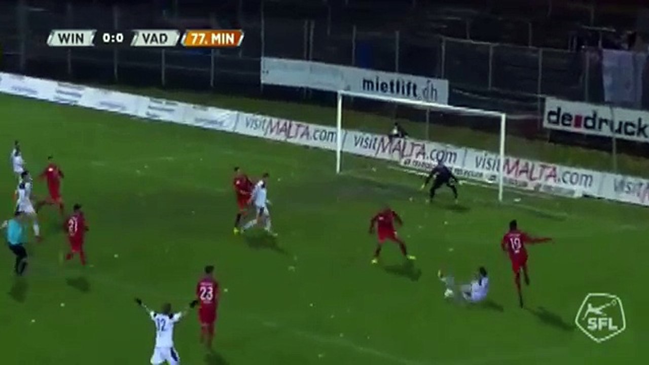 Winterthur 0:1 Vaduz (Swiss Challenge League. 29 October 2017)