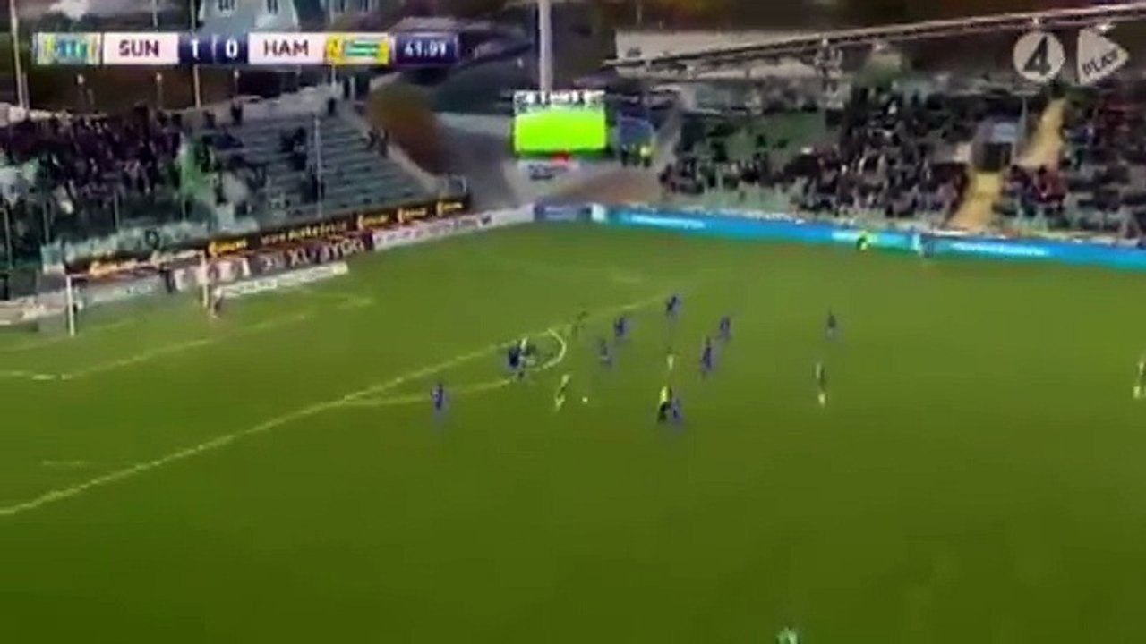 Sundsvall 1:1 Hammarby  (Swedish Allsvenskan. 29 October 2017)