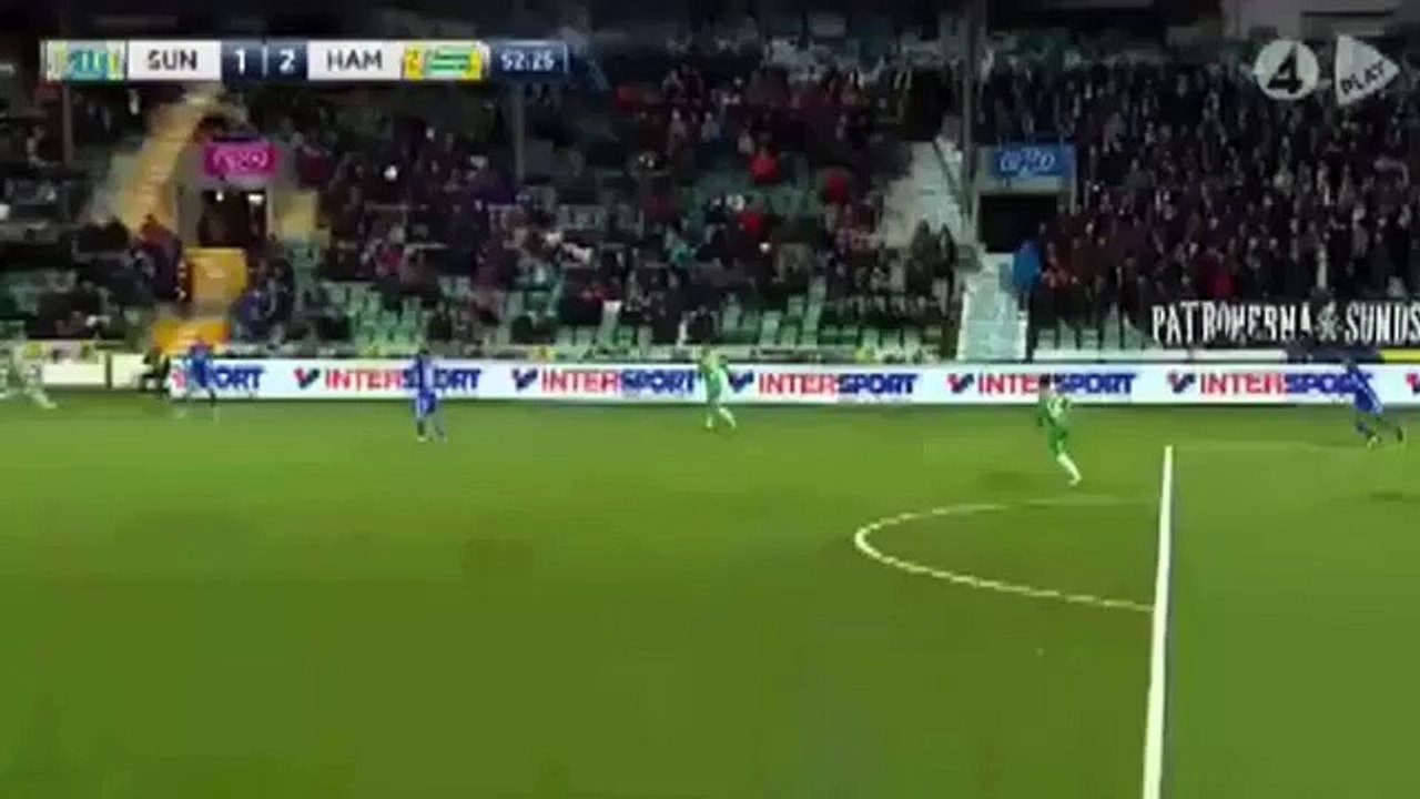 Sundsvall 1:3 Hammarby  (Swedish Allsvenskan. 29 October 2017)
