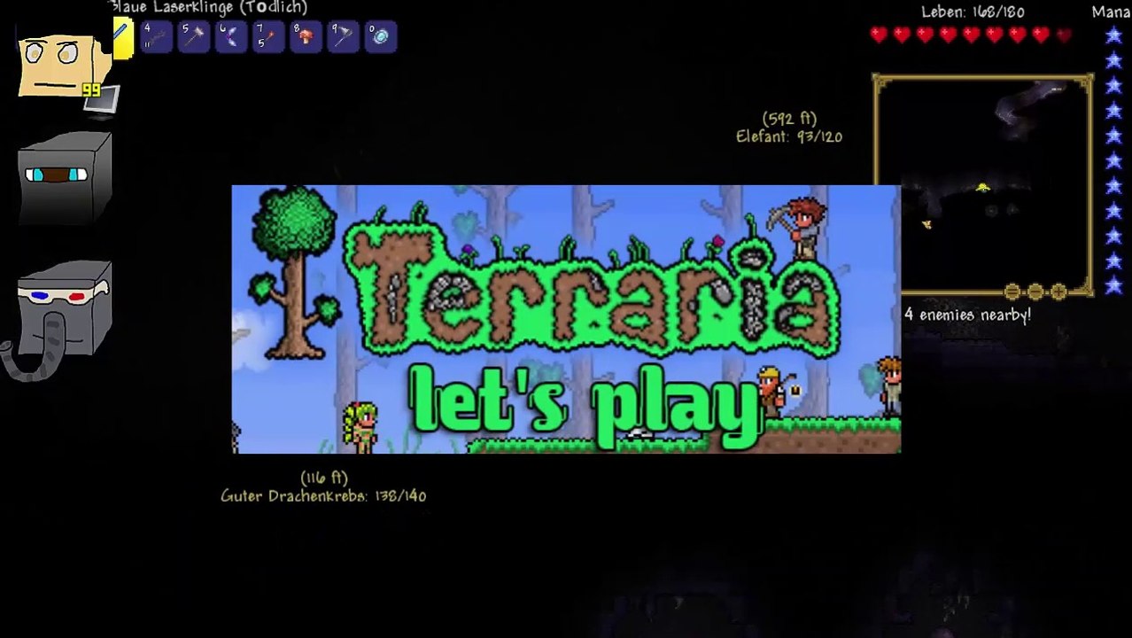 Terraria Let's Play 60: Der Weltenfresser...erneut