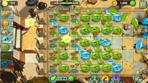 Plants vs Zombies 2 Pyramid Of Doom Endless Level 96 - 2 Ancient Egypt PVZ2