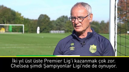 Ranieri: "Conte fantastik bir menajer"