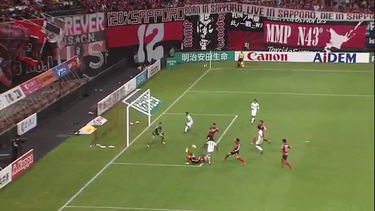 Consadole Sapporo 1:2 Kashima  ( Japanese J League. 29 October 2017)