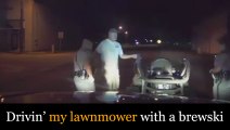 Aynor mayor pulled over driving lawnmower through town with beer