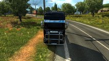 ВЕСЕЛЫЙ ETS 2 MP (Euro truck simulator 2 multiplayer)  РУЛЬ!!!! УГРАНАЯ СЕРИЯ!