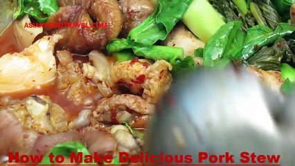 Village Food Fory | Cooking PORK STEW in My Village | Amazing PORK STEW Recipe #3