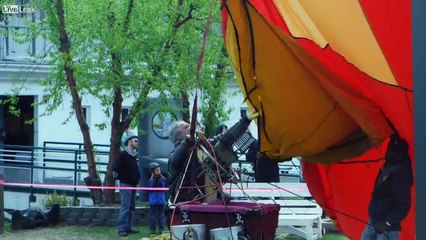 Hot air balloon troubles at Alaskaland 5.27.17