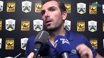 Rolex Paris Masters 2017 - Julien Benneteau : "Terminer à Roland-Garros en 2018 ? On verra..."