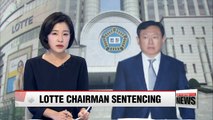 Prosecution demands 10 years in prison for Lotte chairman