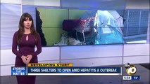 Mayor announces plan to open three homeless shelters amid Hepatitis A outbreak-gXxVtkPxZK4